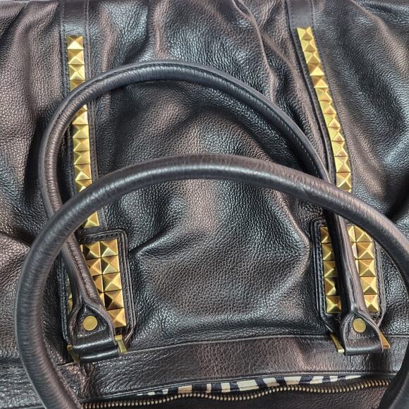 Fenn Wright Manson Large Black Leather Hobo with Bronze Hardware - Picture 13 of 13